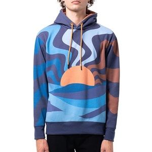 WeSC Men's Ocean Sunset Pullover, men’s LARGE WOMENS XL